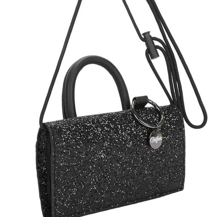On String Glimmer Black Black Buffalo Bags