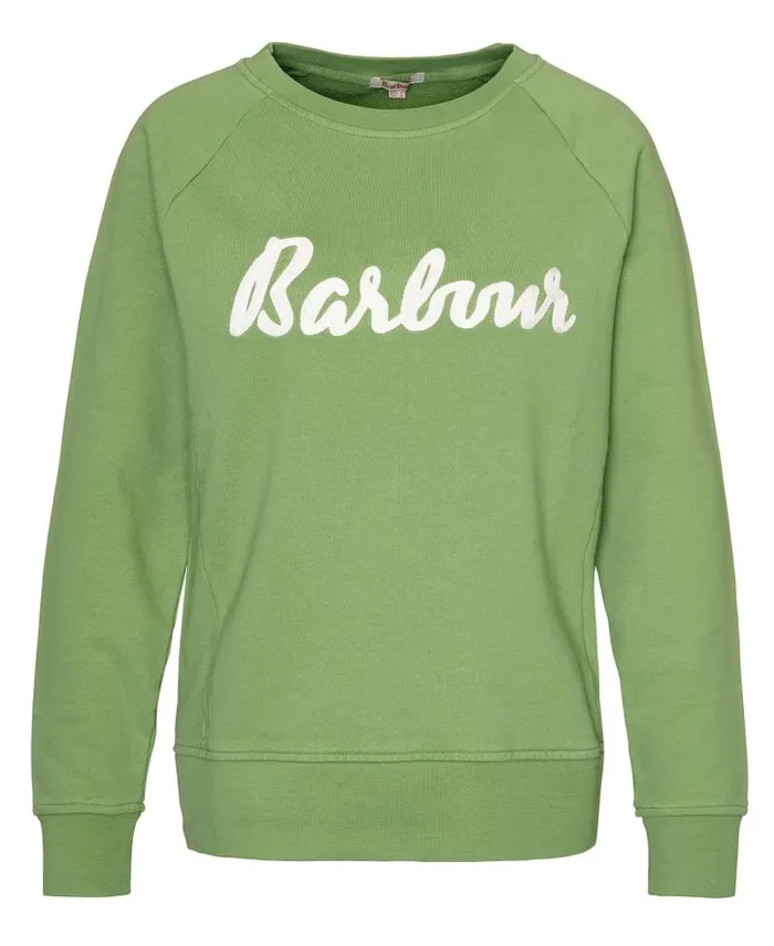 Otterburn Sweatshirt Mallow Pink Women Barbour Hoodies and Sweatshirts