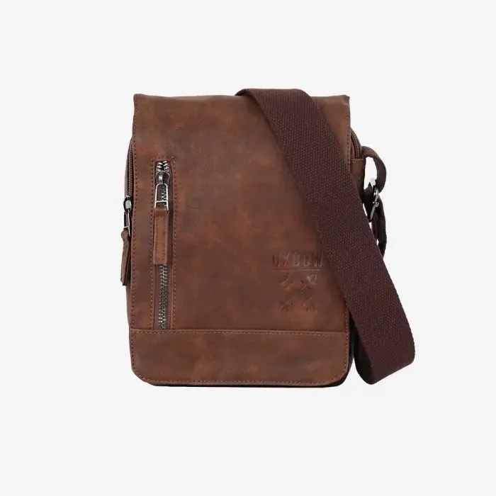 Oxbow Bag Pouch Wallet Men Shoulder Bag Figaro 8211 Brown