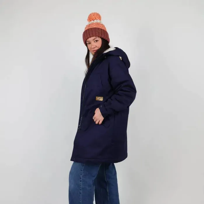 Oxbow Jacket Coat Women Parka Jellan 8211 Deep Marine