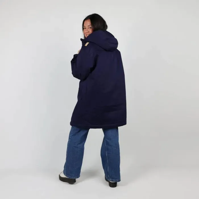 Oxbow Jacket Coat Women Parka Jellan 8211 Deep Marine