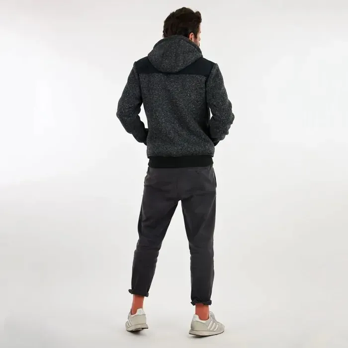 Oxbow Polar Fleece Men Polar Fleece Swerpa 8211 Gris Chin Fonce