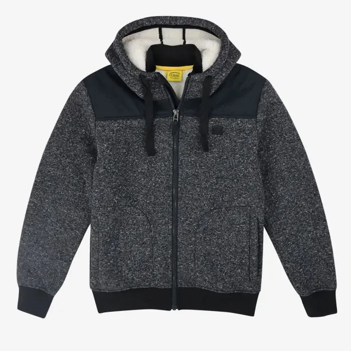 Oxbow Polar Fleece Men Polar Fleece Swerpa 8211 Gris Chin Fonce