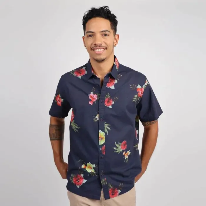 Oxbow Shirt Men Shirt Cereva 8211 Deep Marine