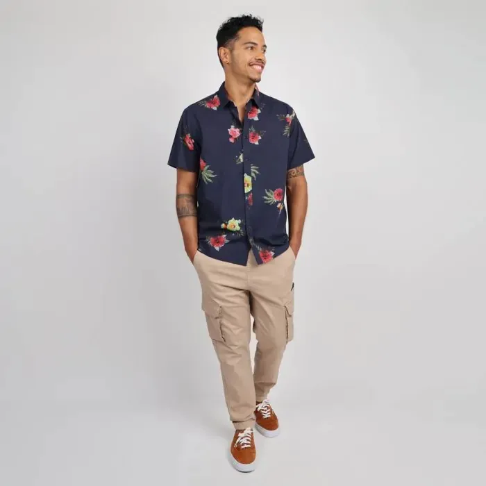 Oxbow Shirt Men Shirt Cereva 8211 Deep Marine