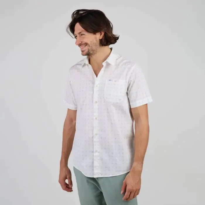 Oxbow Shirt Men Shirt Chaves 8211 Blanc