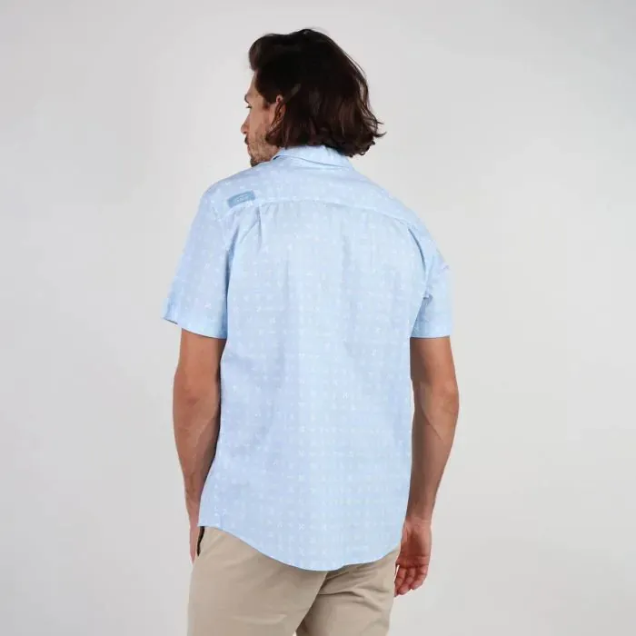 Oxbow Shirt Men Shirt Chaves 8211 Light Blue
