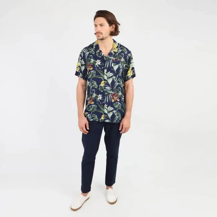Oxbow Shirt Men Shirt Coorea 8211 Deep Marine