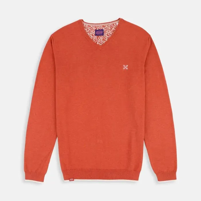 Oxbow Sweater Men Sweater Pivega 8211 Chilli Pepper Chin