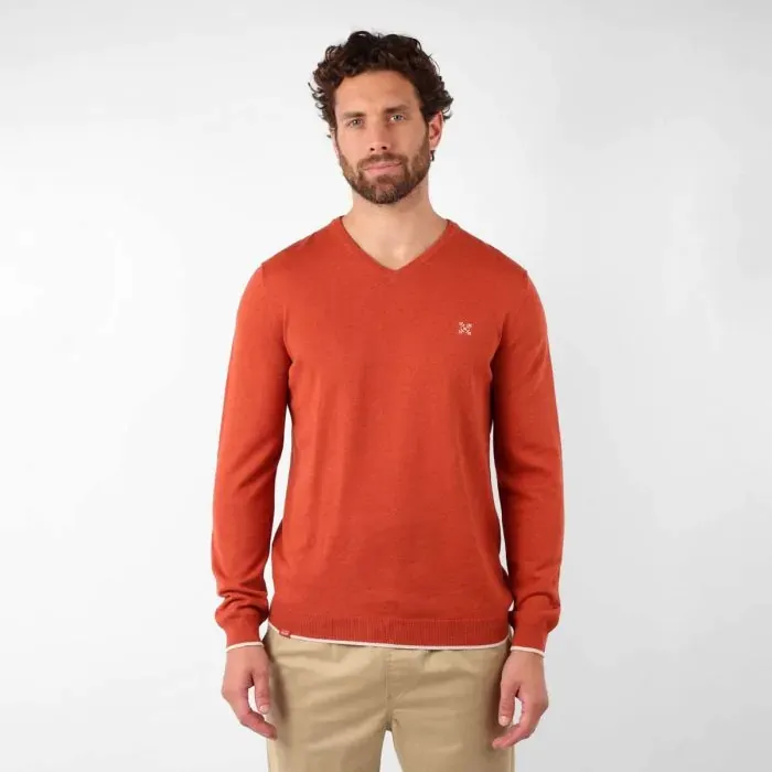 Oxbow Sweater Men Sweater Pivega 8211 Chilli Pepper Chin
