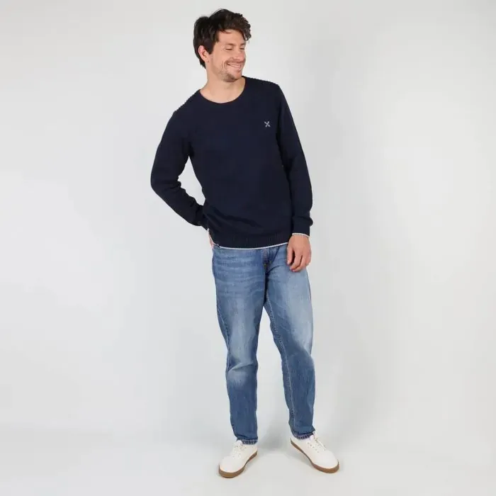 Oxbow Sweater Men Sweater Polmi 8211 Deep Marine