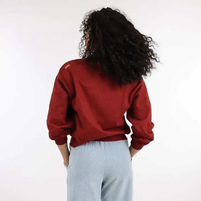 Oxbow Sweatshirt Women Sweatshirt Sardini 8211 Grenat