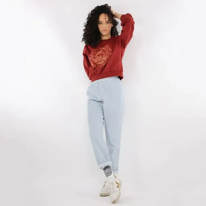 Oxbow Sweatshirt Women Sweatshirt Sardini 8211 Grenat