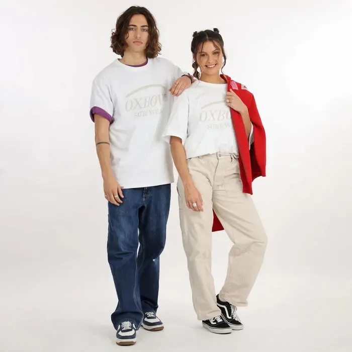 Oxbow TeeShirt MenWomen Collector TeeShirt Matthew 8211 Blanc