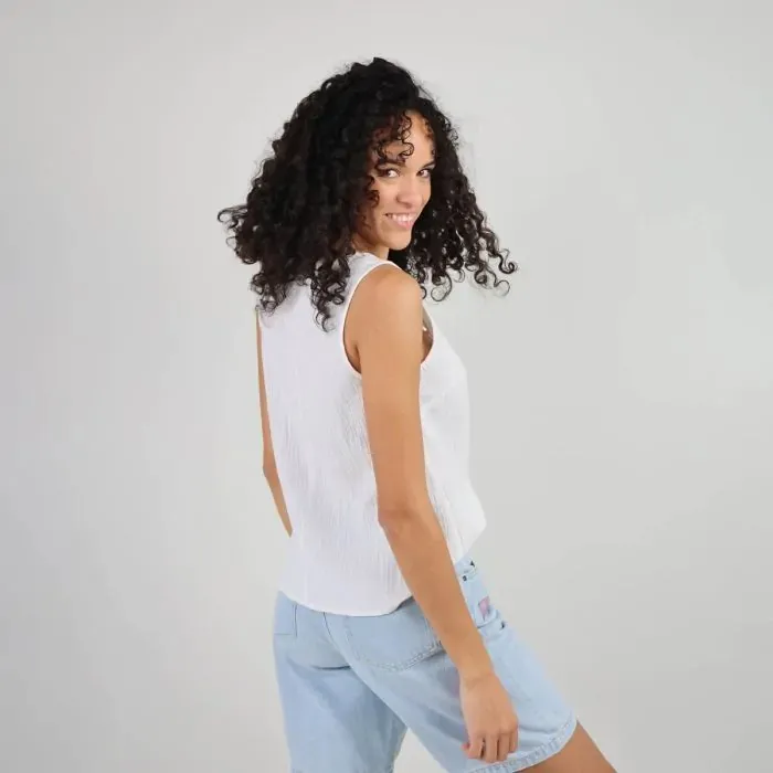 Oxbow TeeShirt Top Women Tank Top Calluma 8211 Blanc