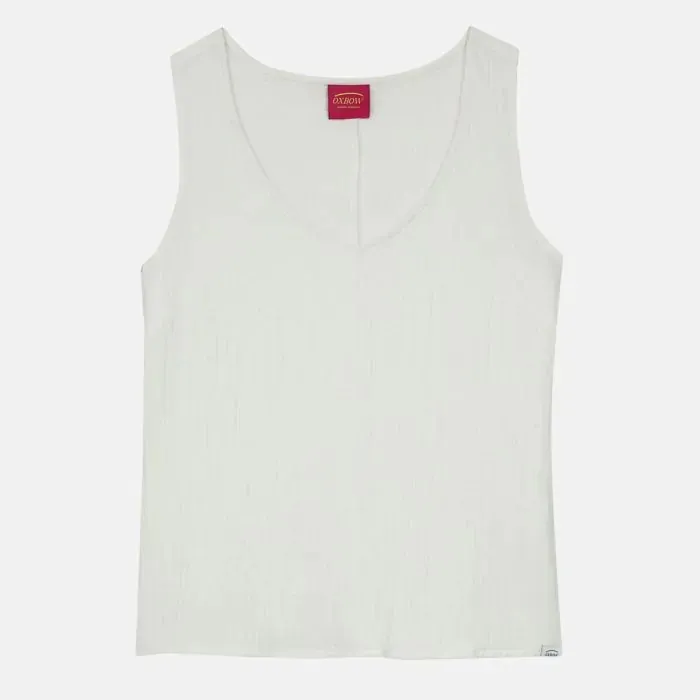 Oxbow TeeShirt Top Women Tank Top Calluma 8211 Blanc