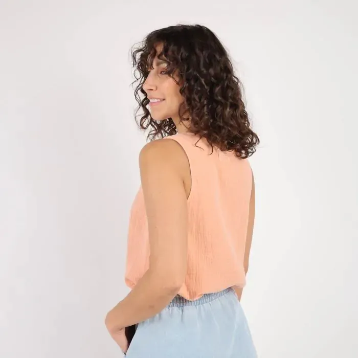 Oxbow TeeShirt Top Women Tank Top Calluma 8211 Litchi