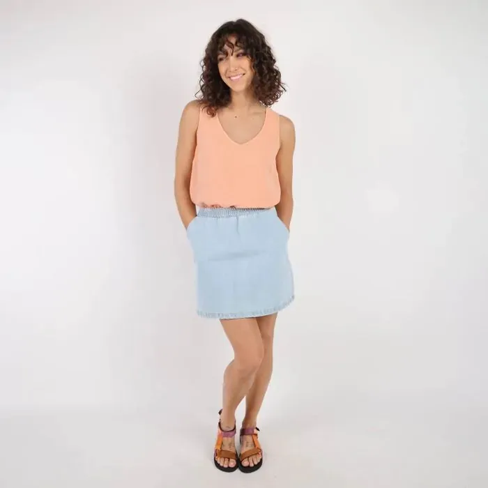 Oxbow TeeShirt Top Women Tank Top Calluma 8211 Litchi