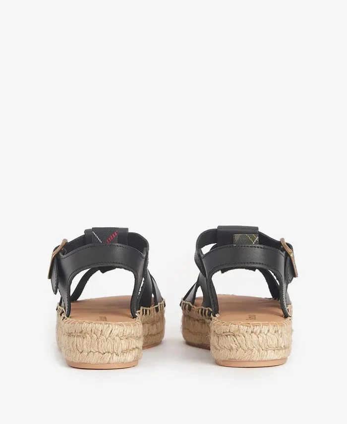 Paloma Platform Sandals Tan Women Barbour Sandals