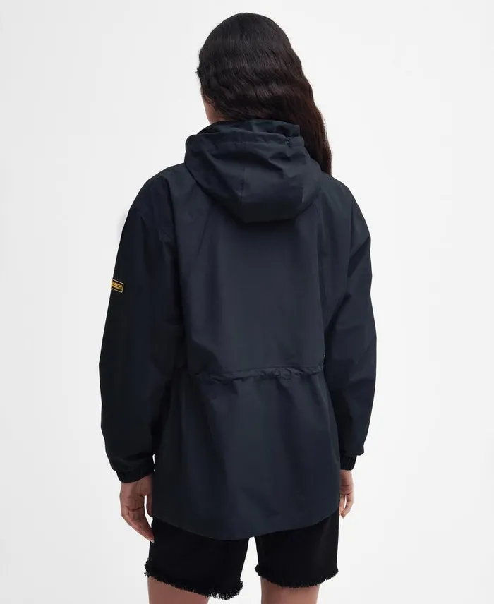 Pedal Oversized Waterproof Jacket Classic Black Women Barbour Waterproof Jackets