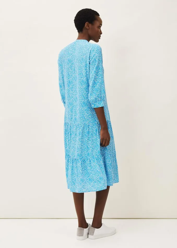 Penele Midi Dress Kingfisher Women Phase Eight Dresses