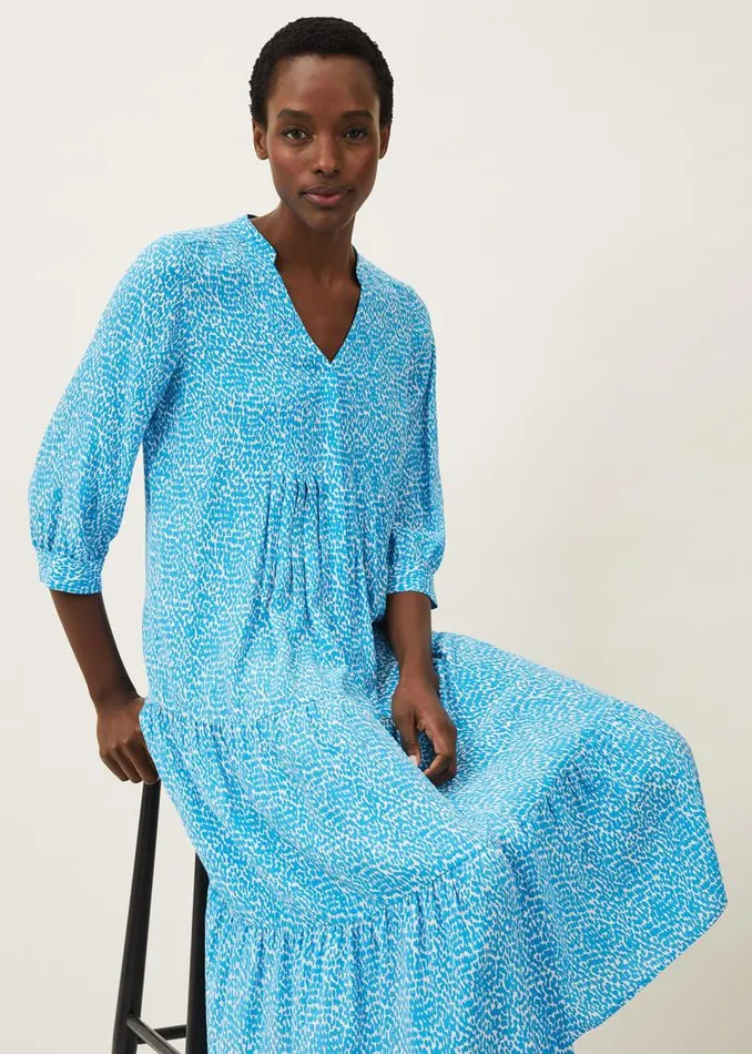 Penele Midi Dress Kingfisher Women Phase Eight Dresses