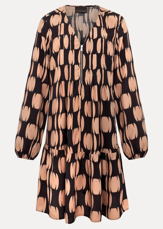 Penele Spot Swing Dress Blackmulti Women Phase Eight Dresses