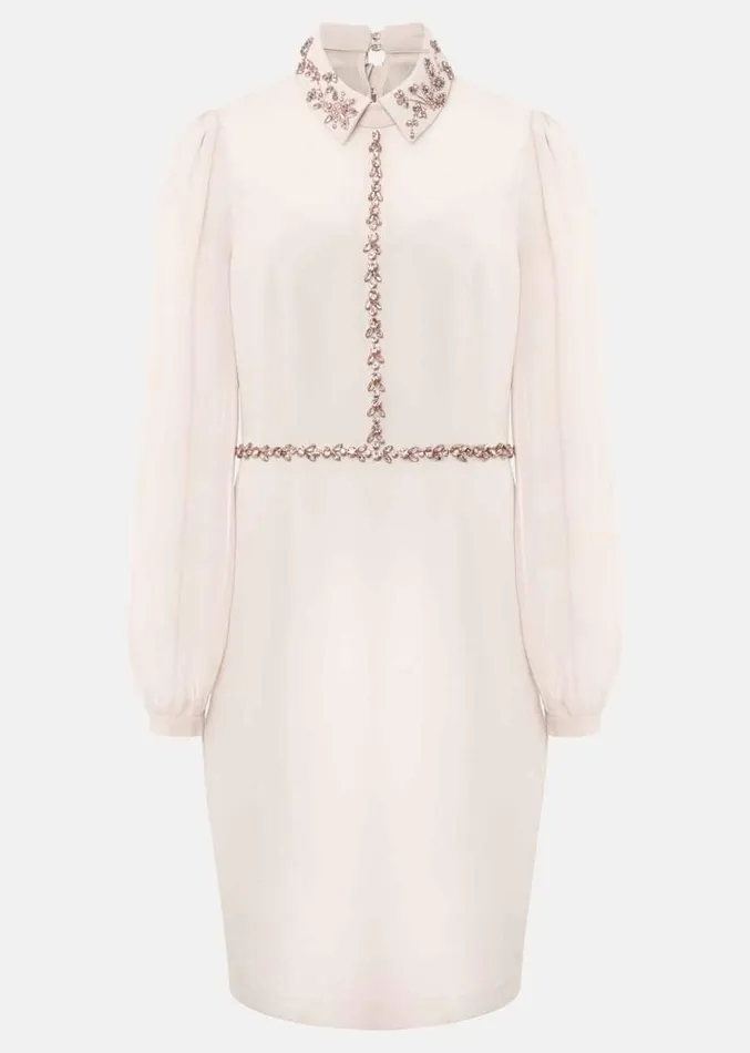 Petite Avah Embellished Bodycon Dress Antique Rose Women Phase Eight Dresses Petite Avah Embellished Bodycon Dress Antique Rose Women Phase Eight Dresses