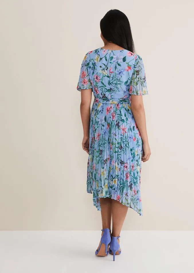 Petite Kendall Floral Midi Dress Multicoloured Women Phase Eight Dresses