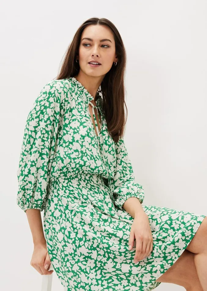 Phillipa Swing Dress Greenivory Women Phase Eight Dresses