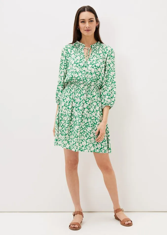 Phillipa Swing Dress Greenivory Women Phase Eight Dresses