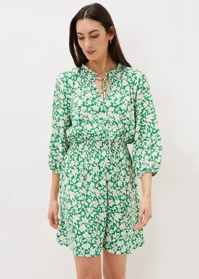 Phillipa Swing Dress Greenivory Women Phase Eight Dresses