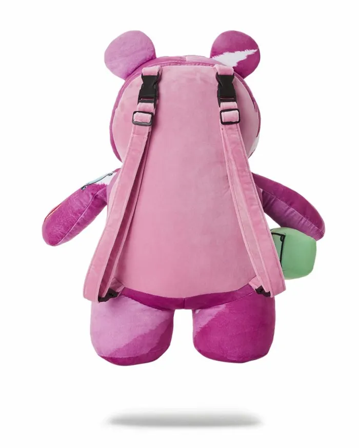 PINK PUNK MONEYBEAR TEDDYBEAR BACKPACK Bags SPRAYGROUND