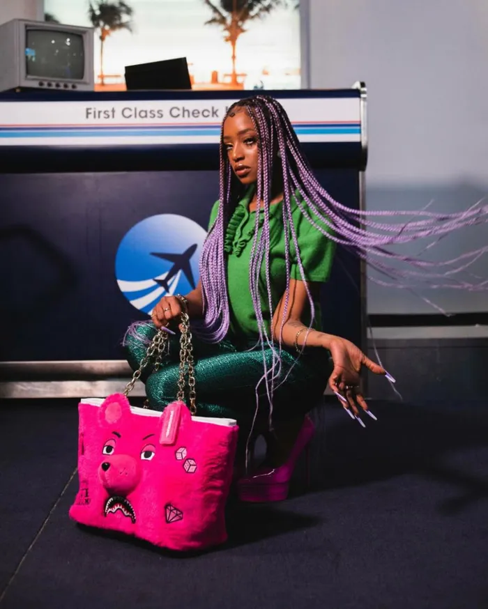 PLUSH MONEYBEAR TOTE PINK Bags SPRAYGROUND