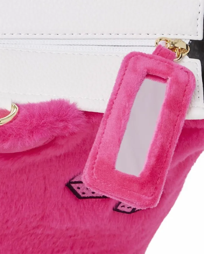 PLUSH MONEYBEAR TOTE PINK Bags SPRAYGROUND