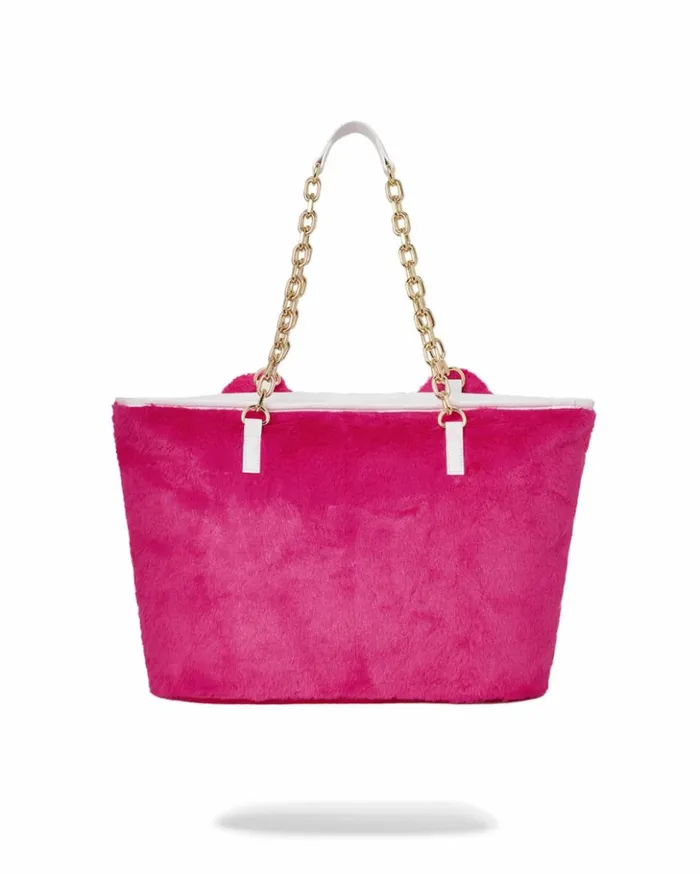 PLUSH MONEYBEAR TOTE PINK Bags SPRAYGROUND