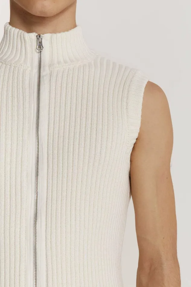 Polar Vest White Men Jaded London Vests Polar Vest White Men Jaded London Vests