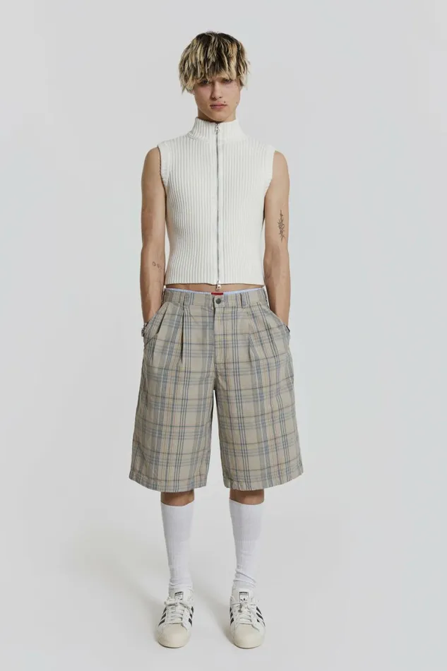 Polar Vest White Men Jaded London Vests Polar Vest White Men Jaded London Vests