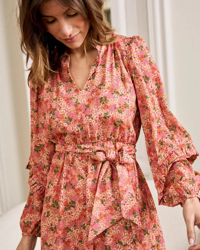 Polin Et Moi Adia Floral Dress Peach Women Dresses And Jumpsuits Polin Et Moi Adia Floral Dress Peach Women Dresses And Jumpsuits