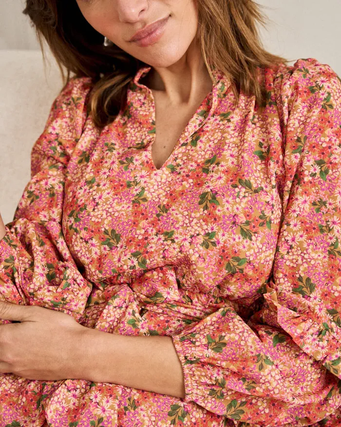 Polin Et Moi Adia Floral Dress Peach Women Dresses And Jumpsuits Polin Et Moi Adia Floral Dress Peach Women Dresses And Jumpsuits