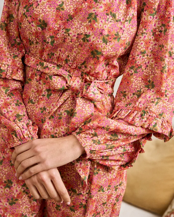Polin Et Moi Adia Floral Dress Peach Women Dresses And Jumpsuits Polin Et Moi Adia Floral Dress Peach Women Dresses And Jumpsuits