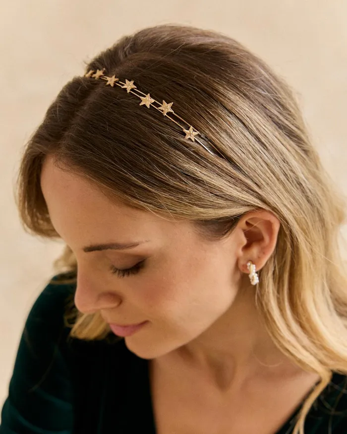 Polin Et Moi Brila Star Headband Gold Women Hair Accessories