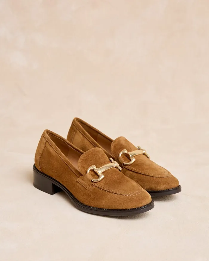 Polin Et Moi Centrina Buckle Moccasin Camel Women Moccasins Polin Et Moi Centrina Buckle Moccasin Camel Women Moccasins