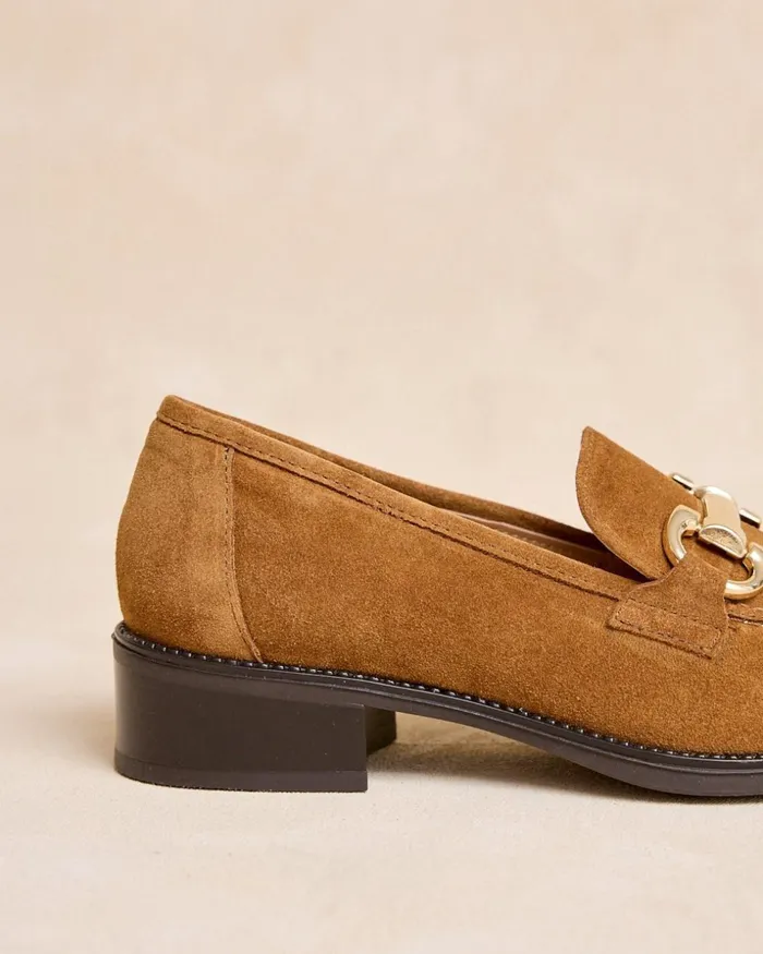 Polin Et Moi Centrina Buckle Moccasin Camel Women Moccasins Polin Et Moi Centrina Buckle Moccasin Camel Women Moccasins