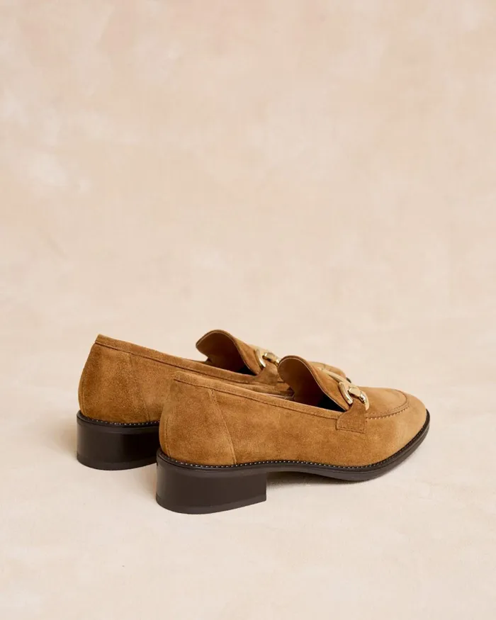 Polin Et Moi Centrina Buckle Moccasin Camel Women Moccasins Polin Et Moi Centrina Buckle Moccasin Camel Women Moccasins