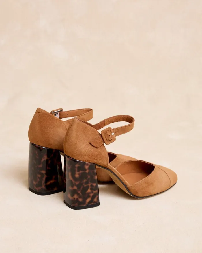 Polin Et Moi Colea Heel Shoe Leather Women Heels