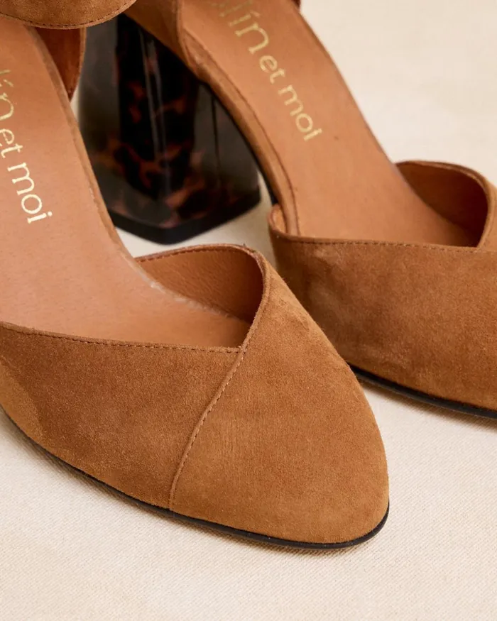 Polin Et Moi Colea Heel Shoe Leather Women Heels Polin Et Moi Colea Heel Shoe Leather Women Heels