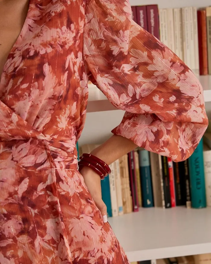 Polin Et Moi Dress Flowers Tejia Tile Women Dresses And Jumpsuits Polin Et Moi Dress Flowers Tejia Tile Women Dresses And Jumpsuits
