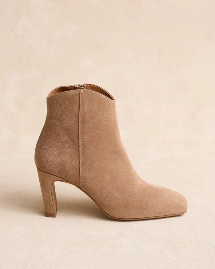 Polin Et Moi Girena Heel Ankle Boots Camel Women Ankle Boots Polin Et Moi Girena Heel Ankle Boots Camel Women Ankle Boots