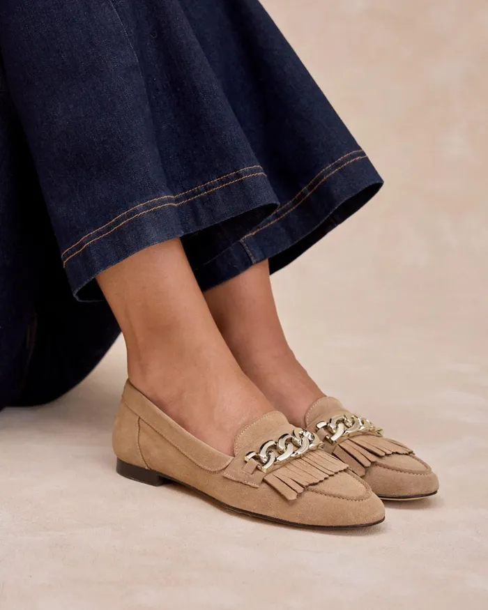 Polin Et Moi Gusea Detail Moccasin Camel Women Moccasins Polin Et Moi Gusea Detail Moccasin Camel Women Moccasins